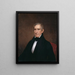 William Henry Harrison - Albert Gallatin Hoit — oprawiony obraz na ścianie