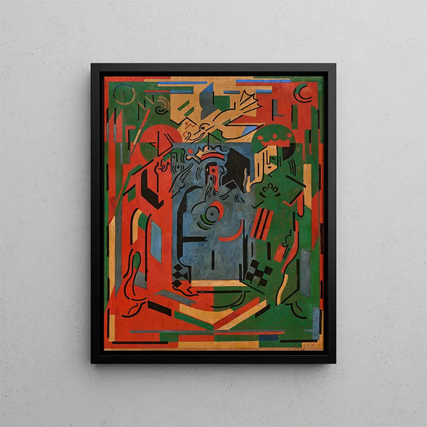 w Pałacu - Albert Gleizes — oprawiony obraz na ścianie