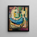 Kompozycja - Albert Gleizes — oprawiony obraz na ścianie