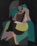 Kobieta siedząca - Albert Gleizes — widok dzieła