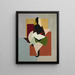 Kobieta - Albert Gleizes — oprawiony obraz na ścianie