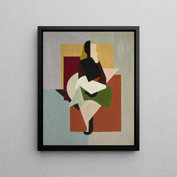 Kobieta - Albert Gleizes — oprawiony obraz na ścianie