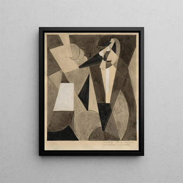 Igor Stravinsky - Albert Gleizes — oprawiony obraz na ścianie