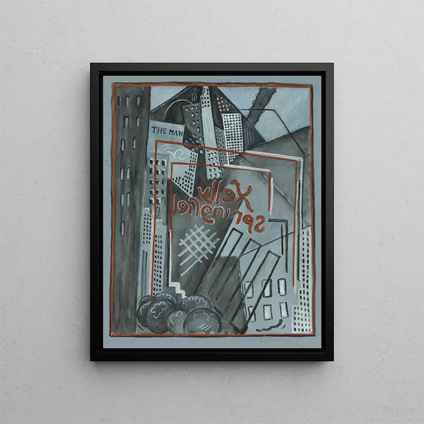 Kelly Springfield - Albert Gleizes — oprawiony obraz na ścianie