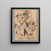 La Dame aux bêtes Portret Madame Raymond Duchamp-Villon - Albert Gleizes — oprawiony obraz na ścianie