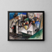 pejzaż - Albert Gleizes — oprawiony obraz na ścianie