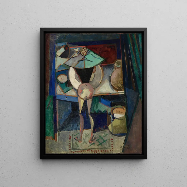 Nu se toilettant - Albert Gleizes — oprawiony obraz na ścianie