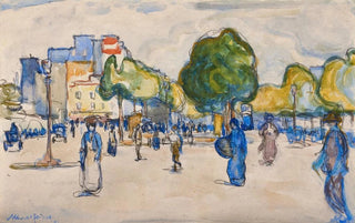 Albert Gleizes - Place anime BagnresdeBigorre.webp