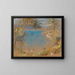 Trou bleu, Port Antonio, Jamaïque - Albert Goodwin — oprawiony obraz na ścianie