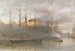 Les docks de Bristol - Albert Goodwin — widok dzieła