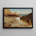 Kynance Cove, Kornwalia - Albert Goodwin — oprawiony obraz na ścianie