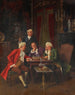 Gra w szachy - Albert Julius Franke — widok dzieła