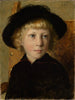 portret dziecka - Albert Lang — widok dzieła