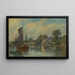 Delft - Albert Lebourg — oprawiony obraz na ścianie