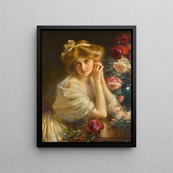 Słodka beztroska - Albert Lynch — oprawiony obraz na ścianie