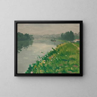 Albert Marquet - Berge de la Seine  Mricourt.webp