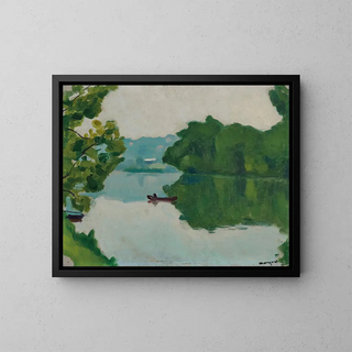 Bords de Marne à La Varenne - Albert Marquet — oprawiony obraz na ścianie