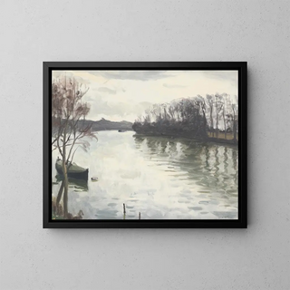 La Frette-sur-Seine - Albert Marquet — oprawiony obraz na ścianie