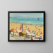 Plaża w Sables d'Olonne - Albert Marquet — oprawiony obraz na ścianie
