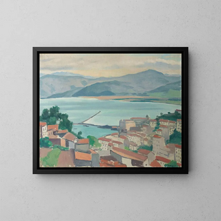 La Ville par temps clair - Albert Marquet — oprawiony obraz na ścianie