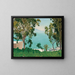La plage vue à travers les eucalyptus - Albert Marquet — oprawiony obraz na ścianie