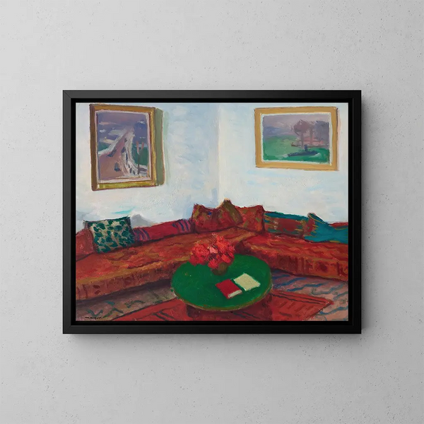 Le Divan - Albert Marquet — oprawiony obraz na ścianie