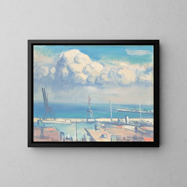 Le Nuage algérien - Albert Marquet — oprawiony obraz na ścianie