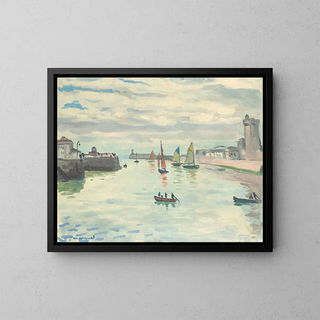Le Port de la Chaume, Les Sables-d'Olonne - Albert Marquet — oprawiony obraz na ścianie