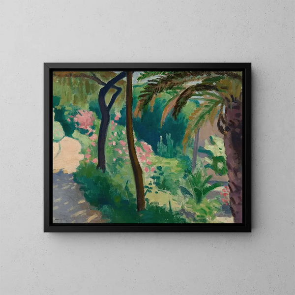 Le jardin de l'Estaque - Albert Marquet — oprawiony obraz na ścianie