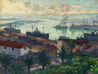 Le port par temps clair - Albert Marquet — widok dzieła