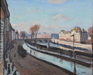 Le quai des Grands-Augustins - Albert Marquet — widok dzieła
