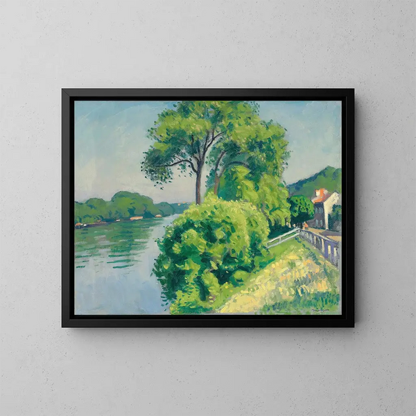 Le talus de La Frette - Albert Marquet — oprawiony obraz na ścianie