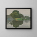 Le Poissy - Albert Marquet — oprawiony obraz na ścianie