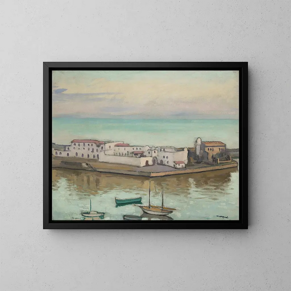 Zestaw od Admiralicji - Albert Marquet — oprawiony obraz na ścianie