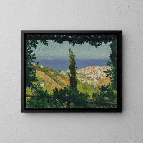 Lt Alger - Albert Marquet — oprawiony obraz na ścianie