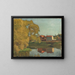 Maisons de Billancourt - Albert Marquet — oprawiony obraz na ścianie