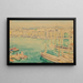 Marseille - Albert Marquet — oprawiony obraz na ścianie