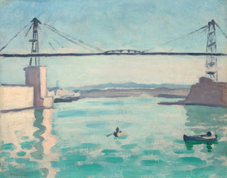Marsylii, most przeładunkowy - Albert Marquet — widok dzieła