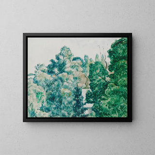 Parc Vernet-les-Bains, Pireneje-Orientalne - Albert Marquet — oprawiony obraz na ścianie