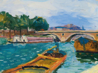 Most na Sekwanie w Paryżu - Albert Marquet — widok dzieła
