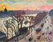 Paris, Quai du Louvre, Soleil d'hiver - Albert Marquet — widok dzieła