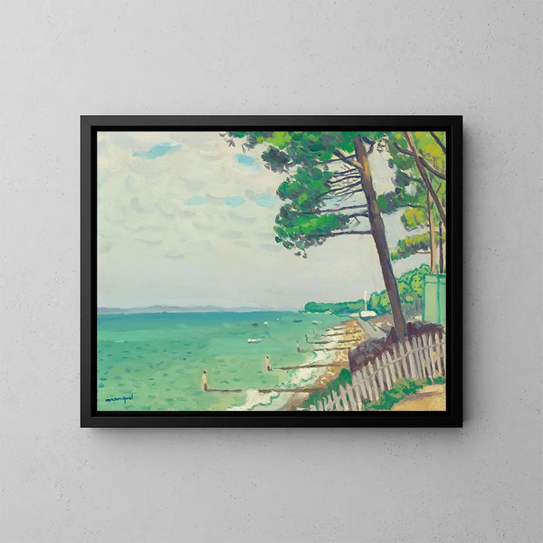 Pins à Pyla - Albert Marquet — oprawiony obraz na ścianie