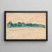 Poissy - Albert Marquet — oprawiony obraz na ścianie