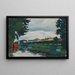 Poissy, nabrzeża - Albert Marquet — oprawiony obraz na ścianie