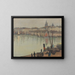Port w La Rochelle - Albert Marquet — oprawiony obraz na ścianie