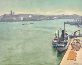 Słońce w Sztokholmie - Albert Marquet — widok dzieła