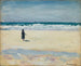 Młoda dziewczyna na plaży - Albert Marquet — widok dzieła