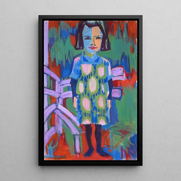 Reprodukcja obrazu portret Bruna - Albert Müller