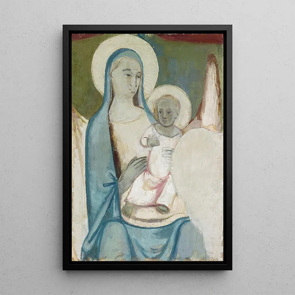 La Vierge et l'Enfant - Albert Müller — oprawiony obraz na ścianie