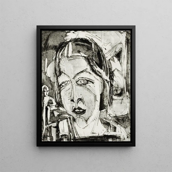 Ursuline II - Albert Müller — oprawiony obraz na ścianie